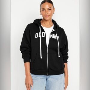 Old Navy Fall Logo Spell-out Zip Hoodie Lightweight Jacket NWT 3X